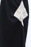 SWAYING/KNIT crochet patchwork skirt SW24SS3B35 black